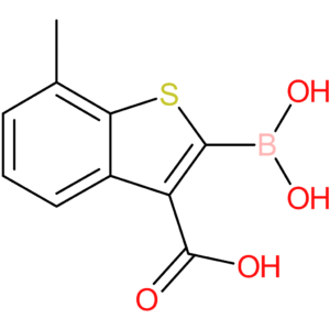 3-carboxy-7-methylbenzothiophene-2-boronic acid
