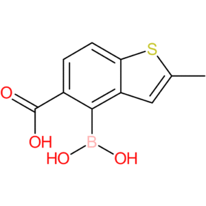 5-carboxy-2-methylbenzothiophene-4-boronic acid