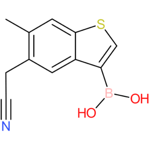 3-borono-6-methylbenzothiophene-5-acetonitrile