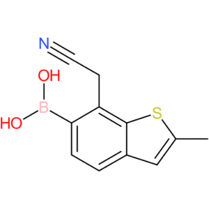 6-borono-2-methylbenzothiophene-7-acetonitrile