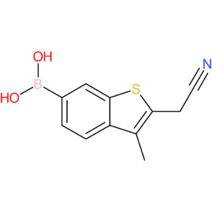 6-borono-3-methylbenzothiophene-2-acetonitrile