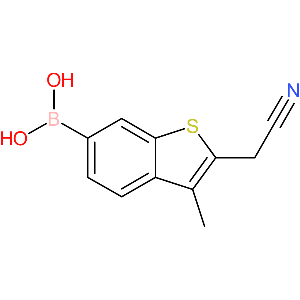 6-borono-3-methylbenzothiophene-2-acetonitrile