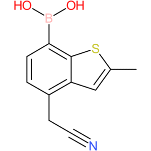 7-borono-2-methylbenzothiophene-4-acetonitrile