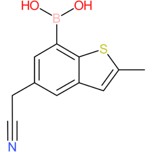7-borono-2-methylbenzothiophene-5-acetonitrile