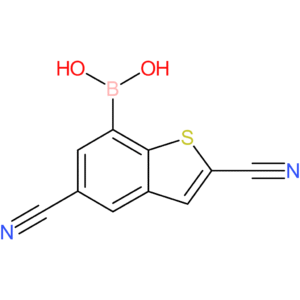 2,5-dicyanobenzothiophene-7-boronic acid