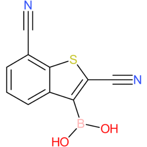 2,7-dicyanobenzothiophene-3-boronic acid