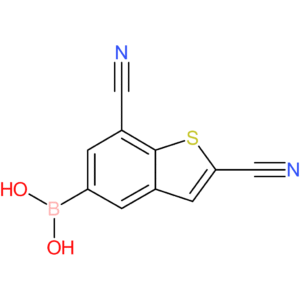 2,7-dicyanobenzothiophene-5-boronic acid