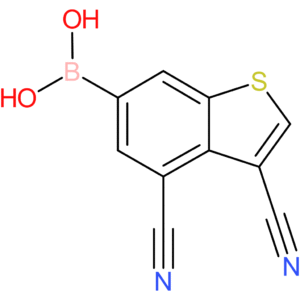 3,4-dicyanobenzothiophene-6-boronic acid