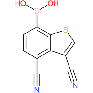 3,4-dicyanobenzothiophene-7-boronic acid