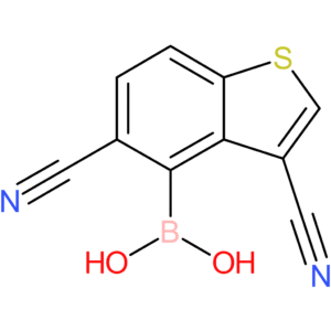 3,5-dicyanobenzothiophene-4-boronic acid