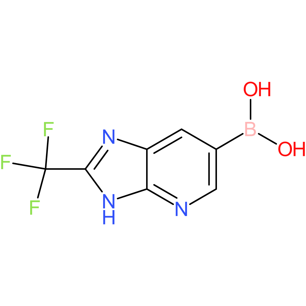 (2-(trifluoromethyl)-3h-imidazo[4,5-b]pyridin-6-yl)boronic acid