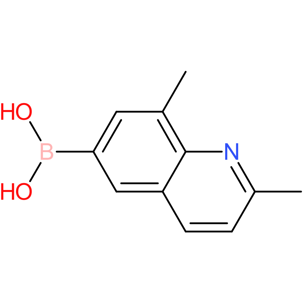(2,8-dimethylquinolin-6-yl)boronic acid