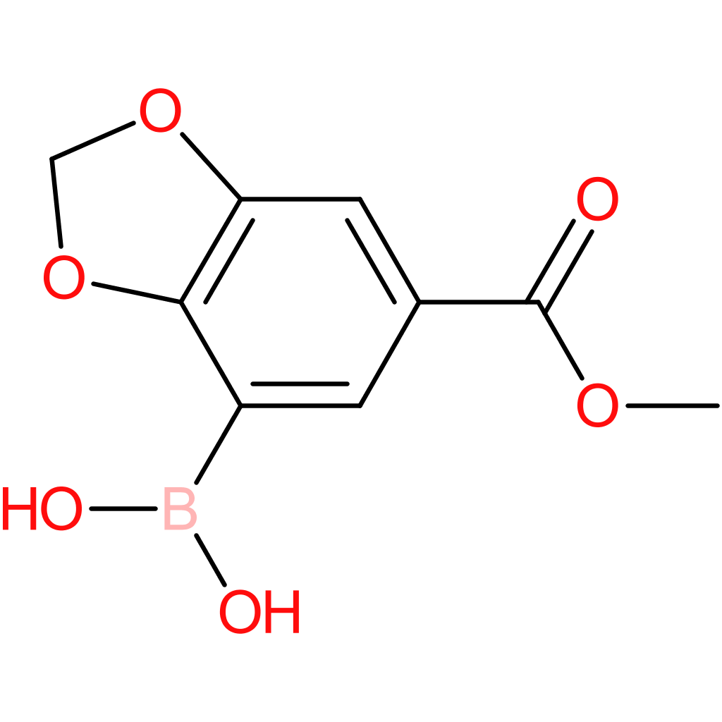 (6-(methoxycarbonyl)benzo[d][1,3]dioxol-4-yl)boronic acid