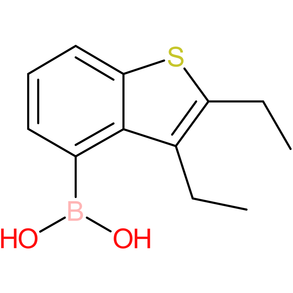 2,3-diethylbenzothiophene-4-boronic acid