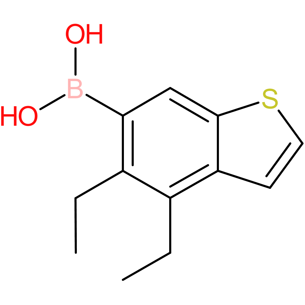 4,5-diethylbenzothiophene-6-boronic acid