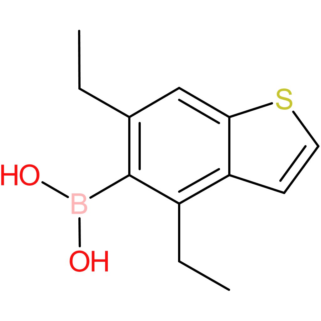 4,6-diethylbenzothiophene-5-boronic acid