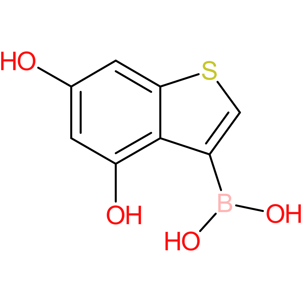 (4,6-dihydroxy-1-benzothiophen-3-yl)boronic acid