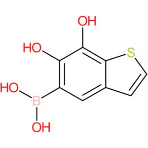 (6,7-dihydroxy-1-benzothiophen-5-yl)boronic acid