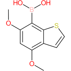 4,6-dimethoxybenzothiophene-7-boronic acid