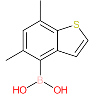 (5,7-dimethyl-1-benzothiophen-4-yl)boronic acid