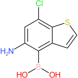 5-amino-7-chlorobenzothiophene-4-boronic acid