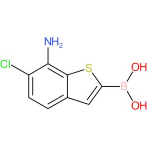 7-amino-6-chlorobenzothiophene-2-boronic acid