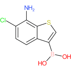 7-amino-6-chlorobenzothiophene-3-boronic acid