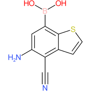 5-amino-4-cyanobenzothiophene-7-boronic acid