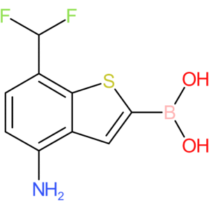 4-amino-7-(difluoromethyl)benzothiophene-2-boronic acid