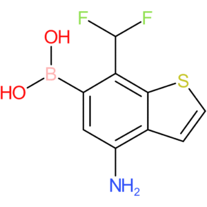 4-amino-7-(difluoromethyl)benzothiophene-6-boronic acid