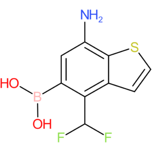 7-amino-4-(difluoromethyl)benzothiophene-5-boronic acid