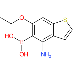 4-amino-6-ethoxybenzothiophene-5-boronic acid