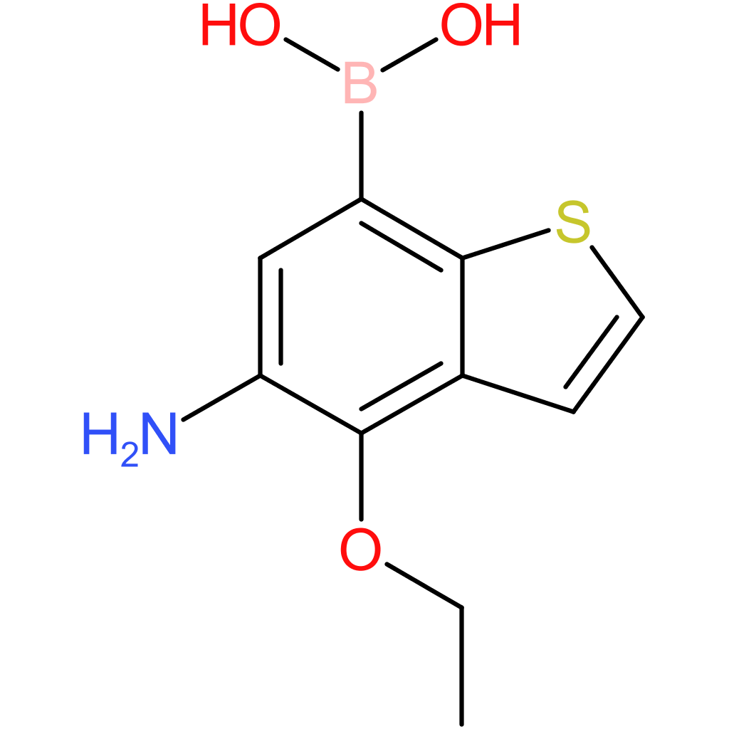 5-amino-4-ethoxybenzothiophene-7-boronic acid