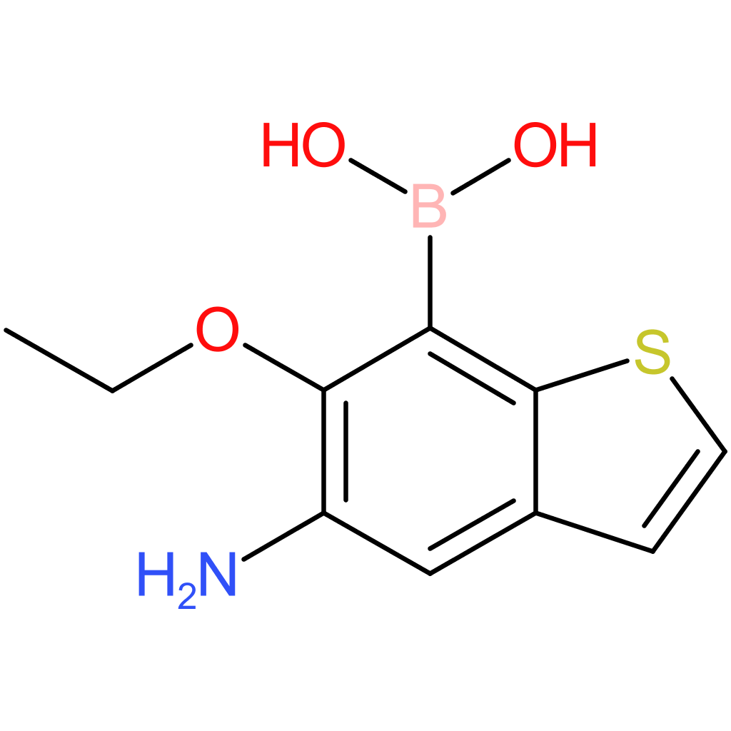 5-amino-6-ethoxybenzothiophene-7-boronic acid
