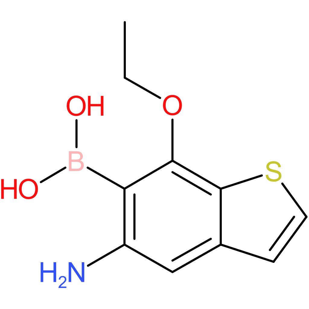 5-amino-7-ethoxybenzothiophene-6-boronic acid