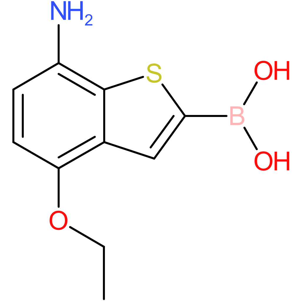 7-amino-4-ethoxybenzothiophene-2-boronic acid