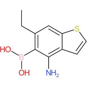 4-amino-6-ethylbenzothiophene-5-boronic acid