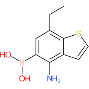 4-amino-7-ethylbenzothiophene-5-boronic acid