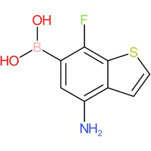 4-amino-7-fluorobenzothiophene-6-boronic acid