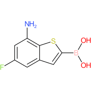 7-amino-5-fluorobenzothiophene-2-boronic acid