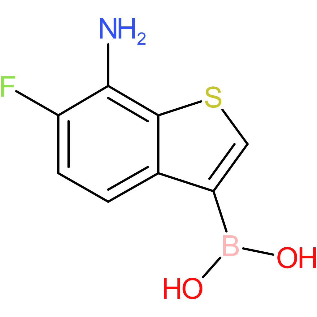 (7-amino-6-fluoro-1-benzothiophen-3-yl)boronic acid