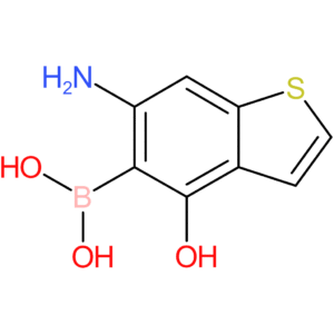 (6-amino-4-hydroxy-1-benzothiophen-5-yl)boronic acid