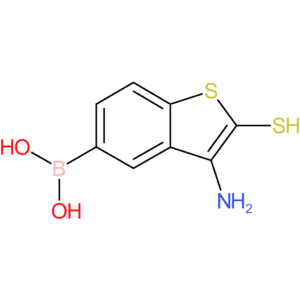 (3-amino-2-sulfanyl-1-benzothiophen-5-yl)boronic acid