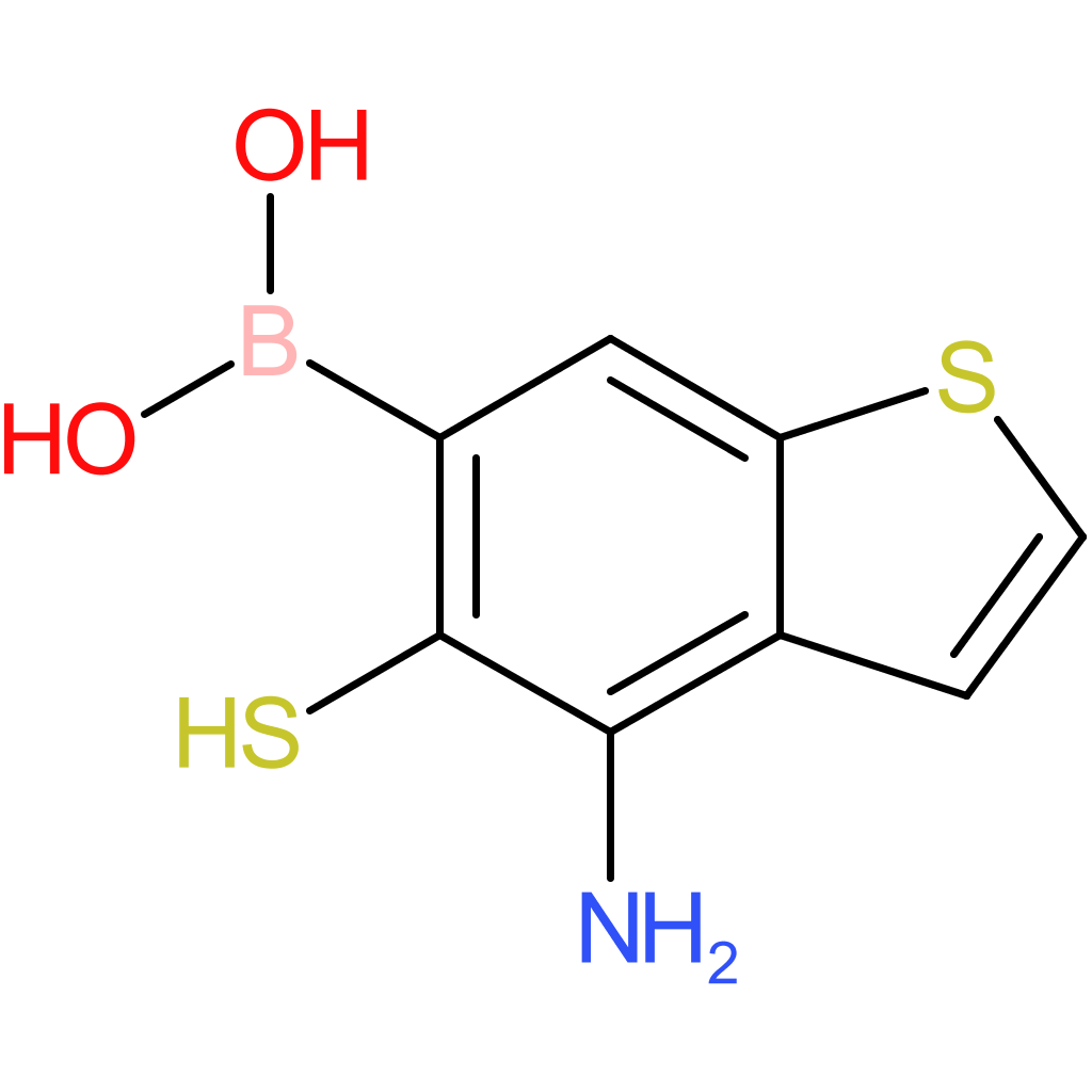 (4-amino-5-sulfanyl-1-benzothiophen-6-yl)boronic acid