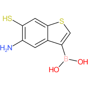 5-amino-6-mercaptobenzothiophene-3-boronic acid