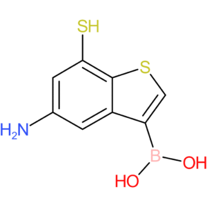 (5-amino-7-sulfanyl-1-benzothiophen-3-yl)boronic acid