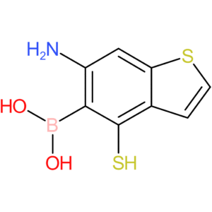 (6-amino-4-sulfanyl-1-benzothiophen-5-yl)boronic acid