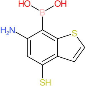 6-amino-4-mercaptobenzothiophene-7-boronic acid
