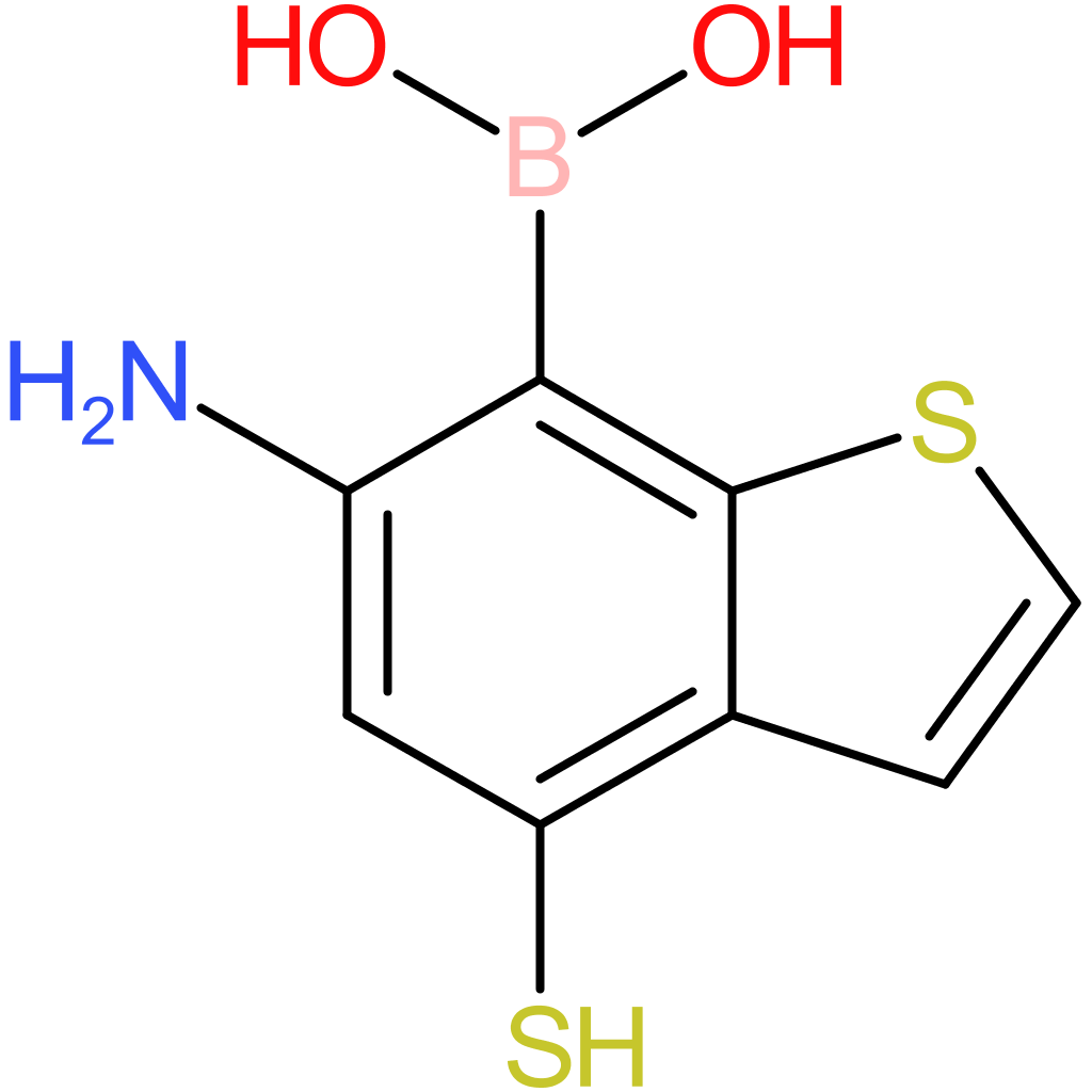 6-amino-4-mercaptobenzothiophene-7-boronic acid