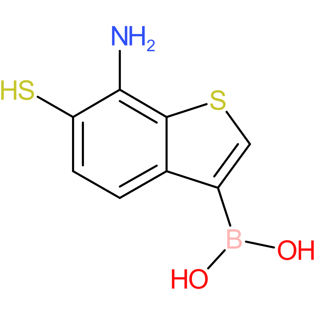 7-amino-6-mercaptobenzothiophene-3-boronic acid